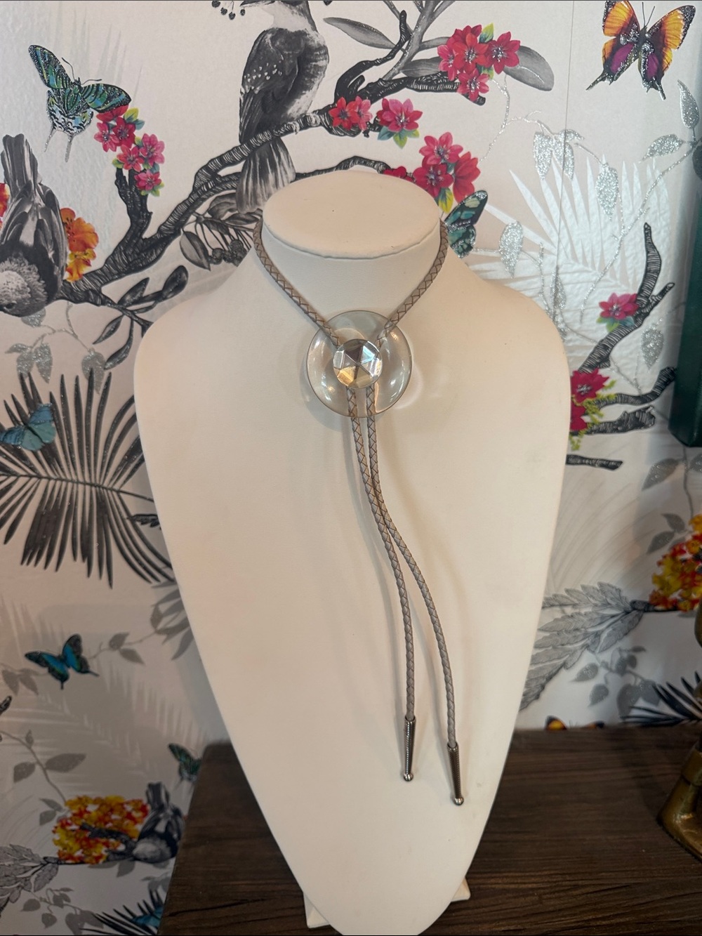 Audrey Limoges Collection Handmade Bolo Tie